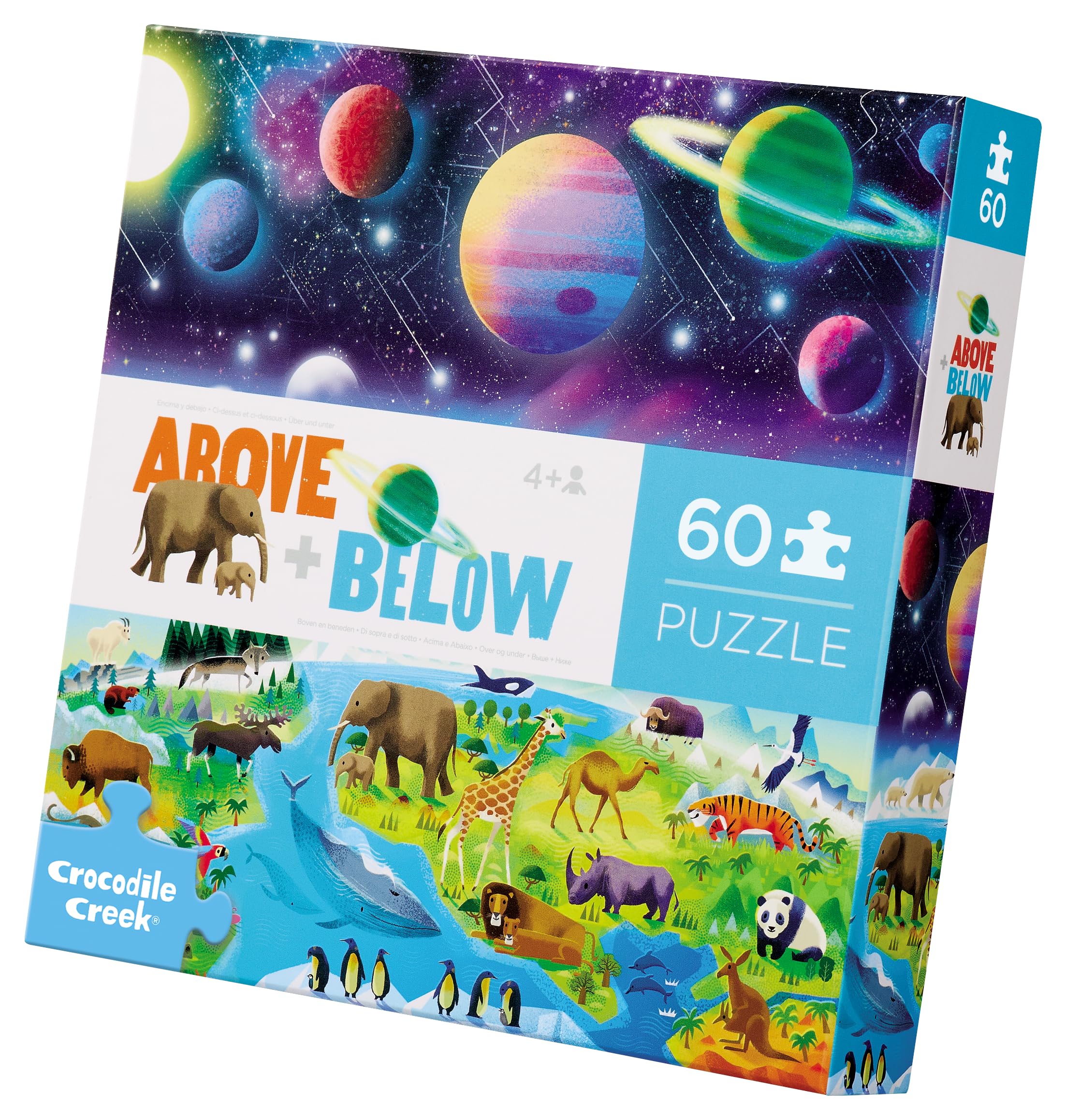 Amazon.co.jp: クロコダイルクリーク 上+下48ピース ジグソーパズル